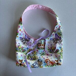 Cute handmade cat purse